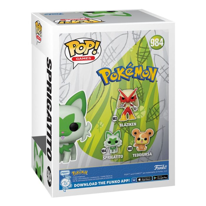 Sprigatito - Pokémon - POP! Games – Bild 4