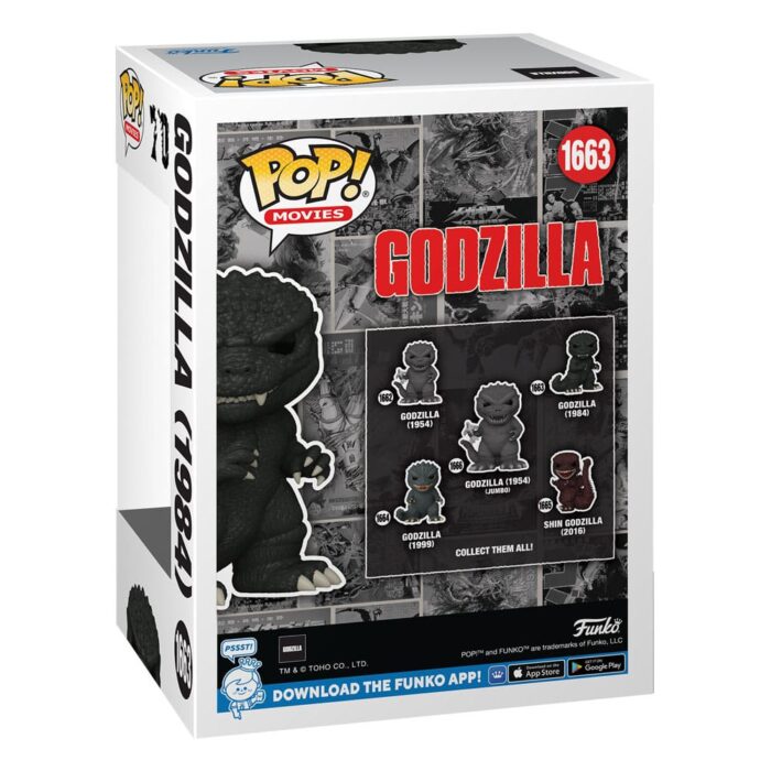 Godzilla 1984 - Godzilla - 70th Anniversary - POP! Movies - Mit Chase-Figur - Sortiment (6 Stck) – Bild 3