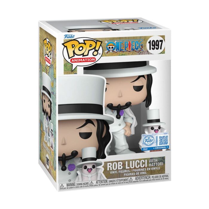 Rob Lucci with Hattori - One Piece - POP!&Buddy Animation - w/Chase - Sortiment (6 Stck.) - Exclusive Edition – Bild 3