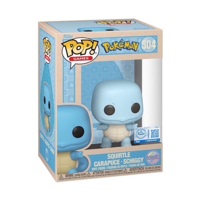 Squirtle (Softcolor) - Pokémon - POP! Games – Bild 3