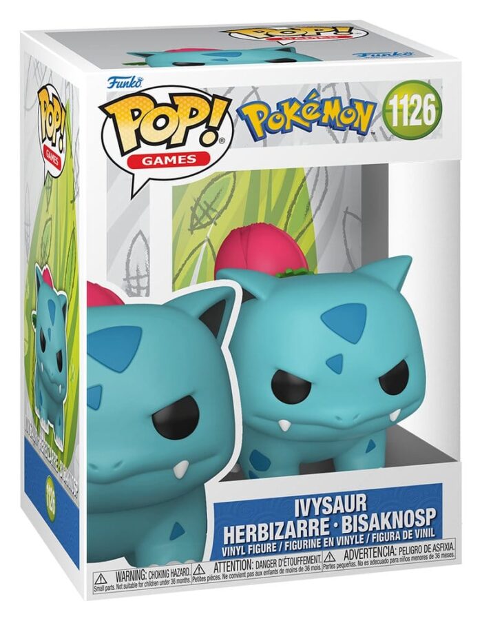 Ivysaur - Pokémon-  POP! Games – Bild 3