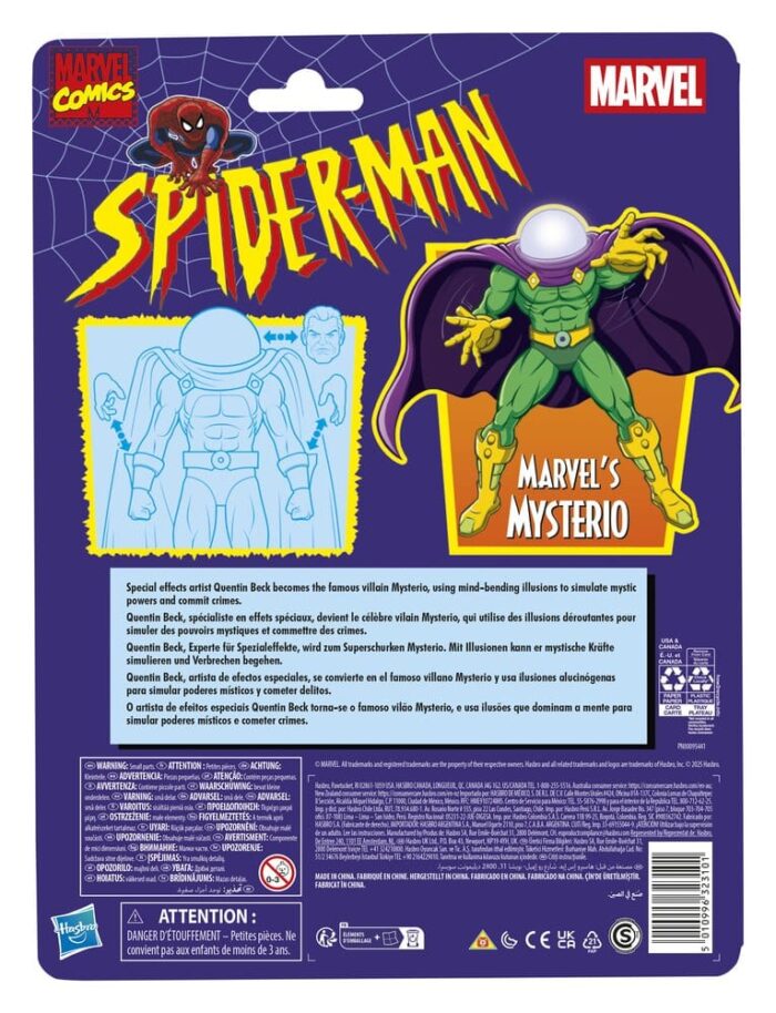 Marvel's Mysterio - Marvel Legends Series Retro Collection - Spider-Man – Bild 3