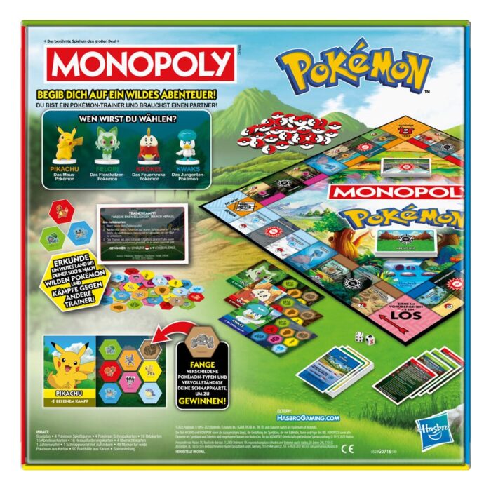 Pokémon – Monopoly – Brettspiel – Deutsche Version – Bild 3