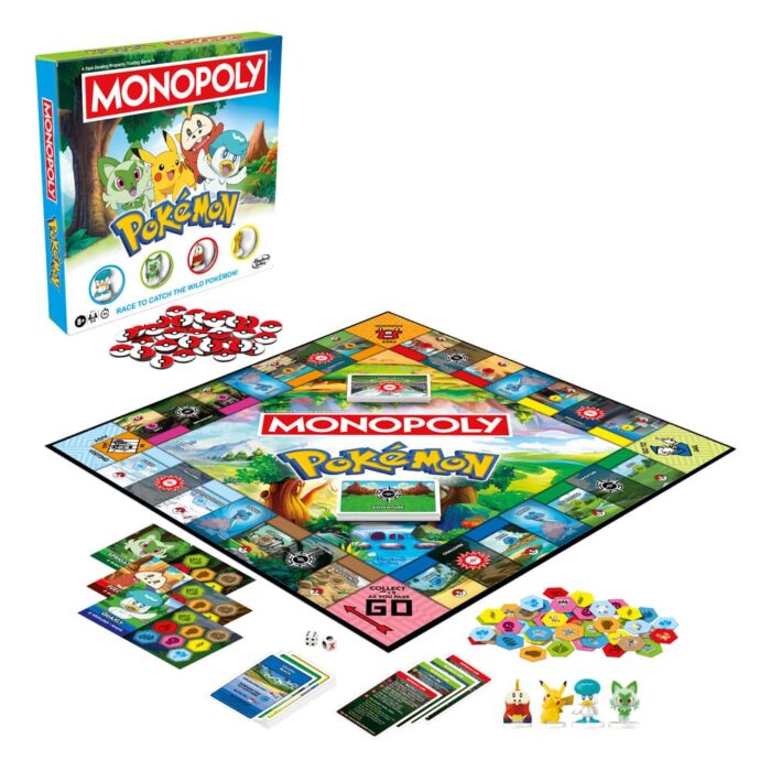 Pokémon - Monopoly - Brettspiel - Englische Version – Bild 4