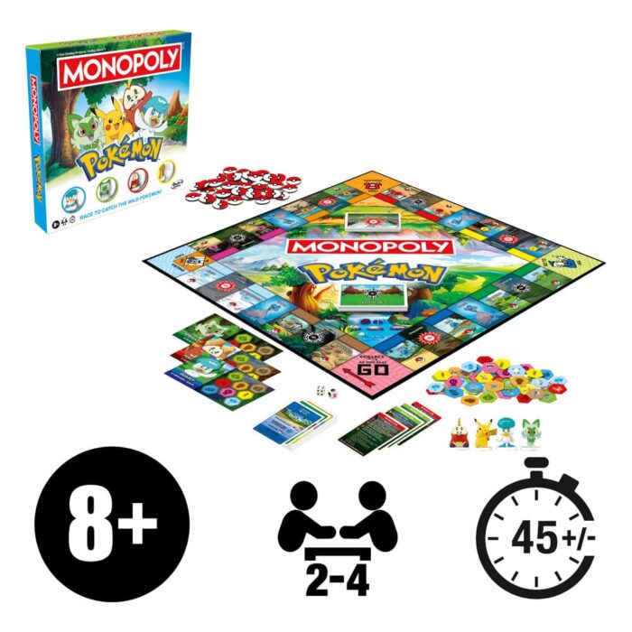 Pokémon - Monopoly - Brettspiel - Englische Version – Bild 5