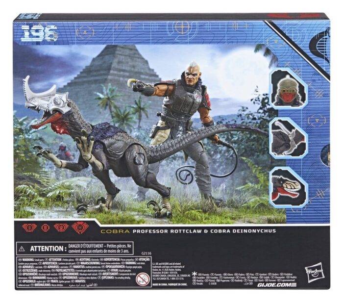 Professor Rottclaw & Cobra Deinonychus - G.I. Joe Classified Series - 2-Pack - #196 – Bild 3
