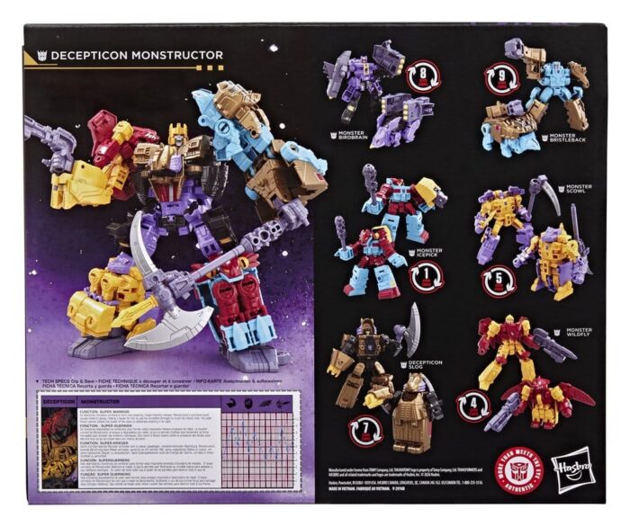 Decepticon Monstructor - Transformers Age of the Primes - Combiner Set – Bild 3