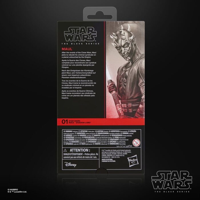Maul - Star Wars Black Series – Maul - Shadow Lord – Bild 7