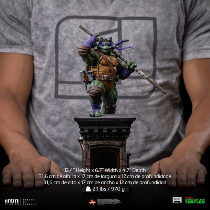 Donatello (Unleashed) - Teenage Mutant Ninja Turtles - Art Scale Statue – Bild 12