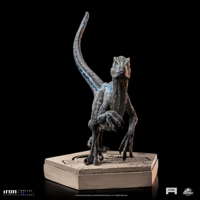 Velociraptor Blue - Jurassic World - Icons Statue – Bild 4