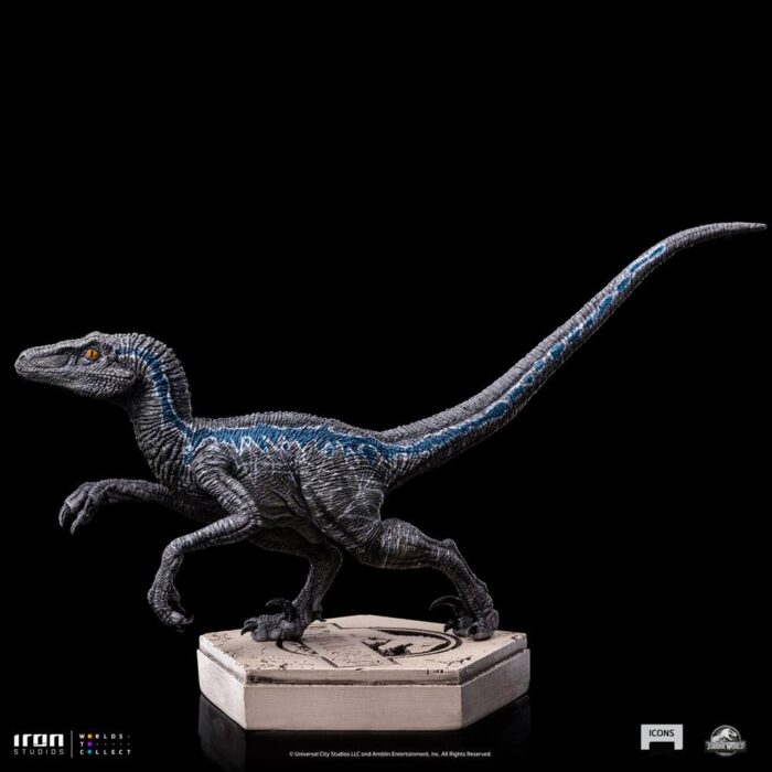Velociraptor Blue - Jurassic World - Icons Statue – Bild 5