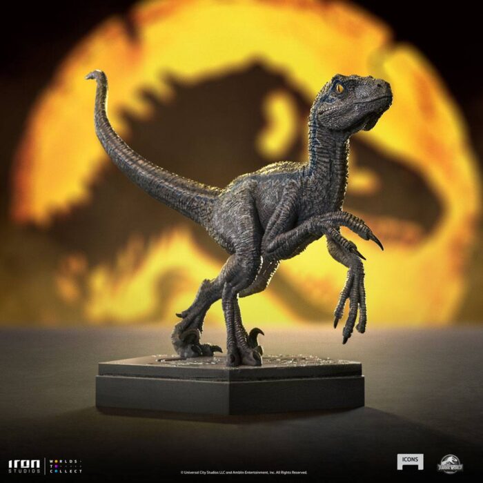 Velociraptor Blue - Jurassic World - Icons Statue – Bild 10