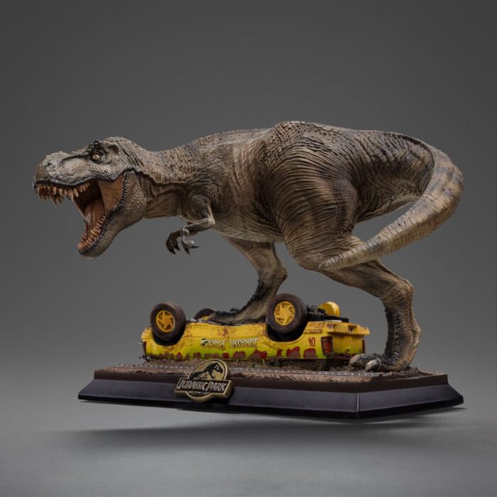 T-Rex Attack - Jurassic Park - Icons Statue – Bild 5