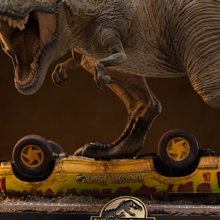 T-Rex Attack - Jurassic Park - Icons Statue – Bild 10
