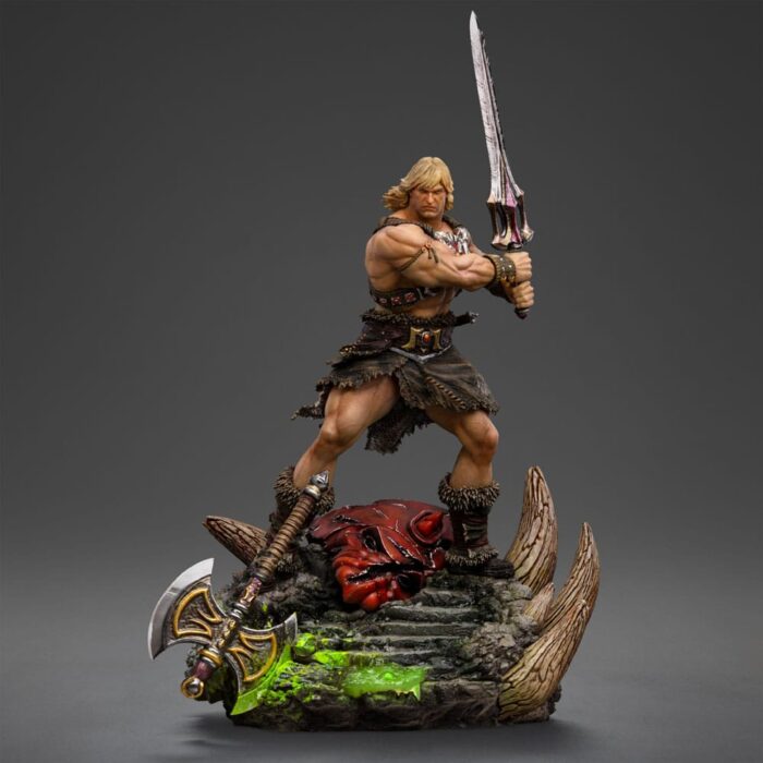 He-Man Unleashed - Masters of the Universe - Deluxe Art Scale Statue – Bild 12
