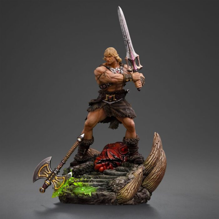 He-Man Unleashed - Masters of the Universe - Deluxe Art Scale Statue – Bild 13