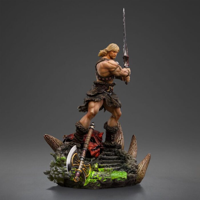 He-Man Unleashed - Masters of the Universe - Deluxe Art Scale Statue – Bild 14