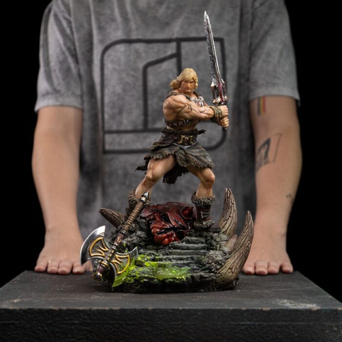 He-Man Unleashed - Masters of the Universe - Deluxe Art Scale Statue – Bild 16