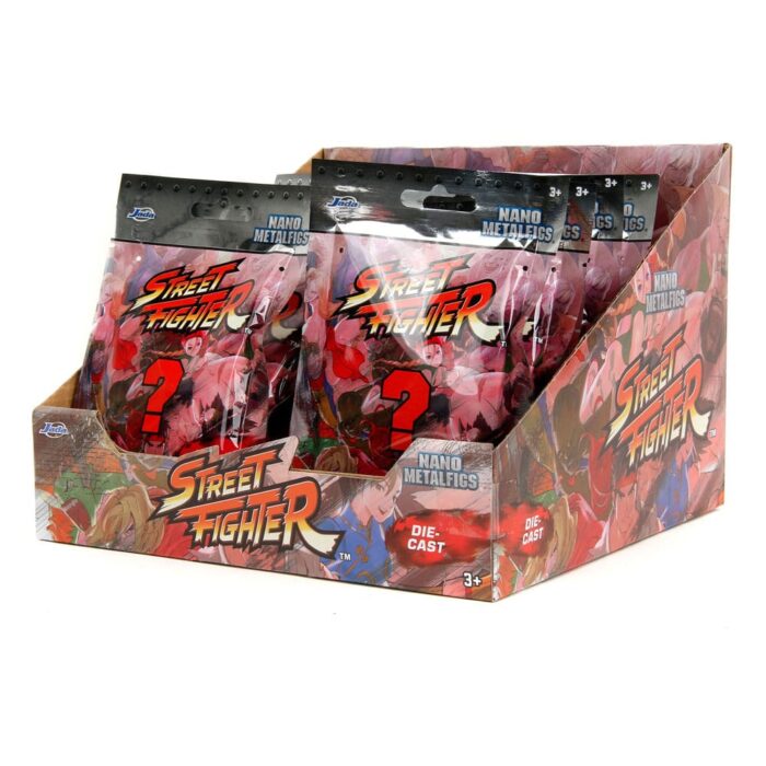 Nano Metalfigs Diecast - Street Fighter Display (24 Stck.) – Bild 7