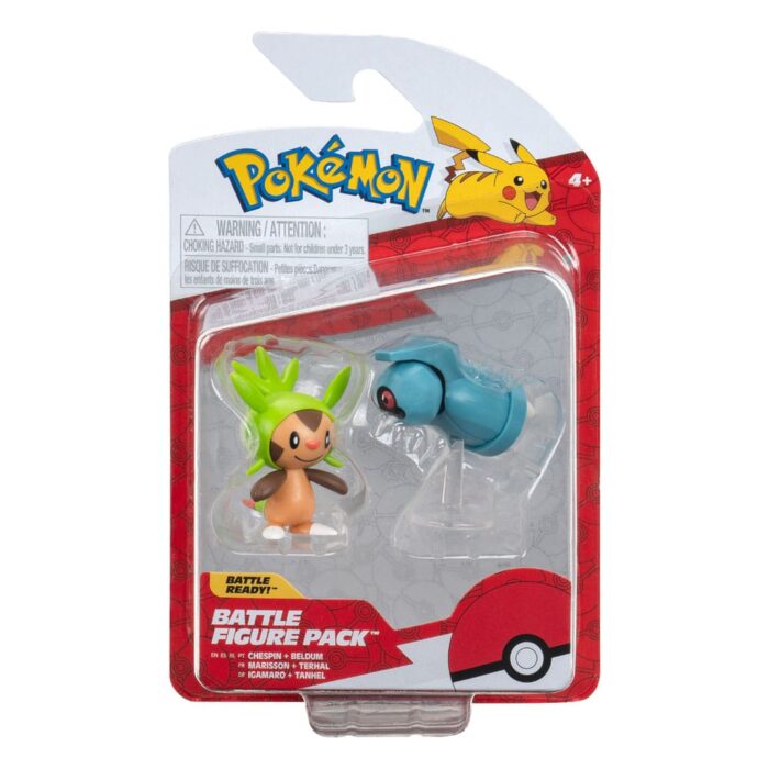 Igamaro & Tanhel - Pokémon Battle Figure First Partner Set - 2-Pack – Bild 6