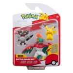Pikachu #8, Mauzinger & Resladero - Pokémon - Battle Figuren Set - 3-Pack – Bild 3