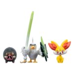 Fynx, Ferkuli & Lauchzelot - Pokémon Battle Figuren Set - 3-Pack