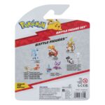 Leufeo, Pikachu & Feliospa - Pokémon - First Partner Battle Figuren Set - 3-Pack – Bild 3