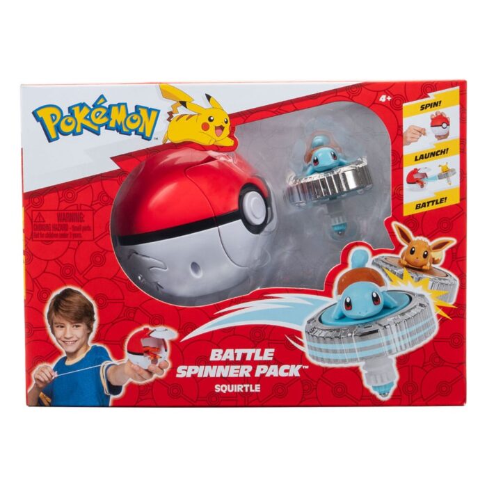 Schiggy & Pokéball - Pokémon - Battle Spinner Pack – Bild 3