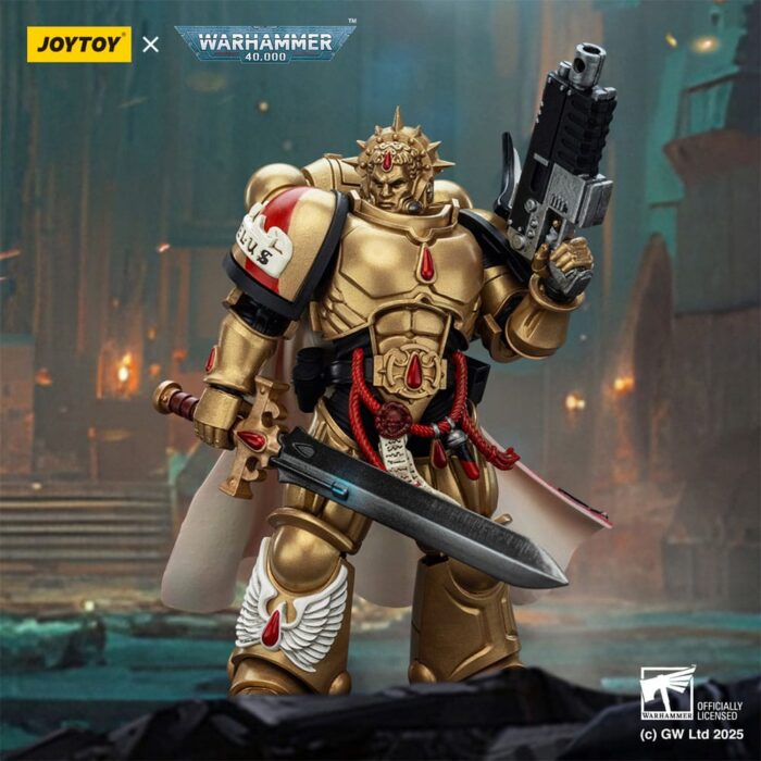 Captain with Heavy Bolt Pistol & Power Sword - Warhammer 40k - Combat Patrol Blood Angels – Bild 3
