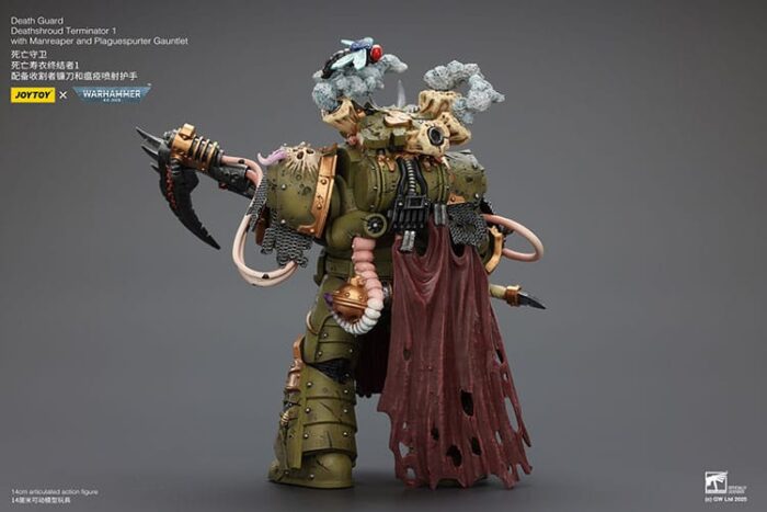 Death Guard Deathshroud Terminator 1 with Manreaper and Plaguespurter Gauntlet - Warhammer 40k – Bild 6