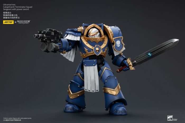 Ultramarines Cataphractii Terminator Squad Sergeant with Power Sword - Warhammer - The Horus Heresy – Bild 7