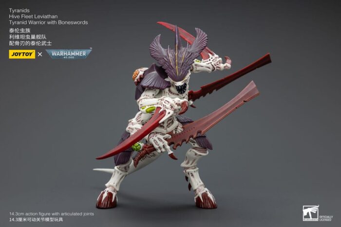 Tyranids Hive Fleet Leviathan Tyranid Warrior with Boneswords - Warhammer 40k – Bild 11