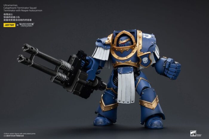 Ultramarines Cataphractii Terminator Squad Terminator with Reaper Autocannon - Warhammer - The Horus Heresy – Bild 5
