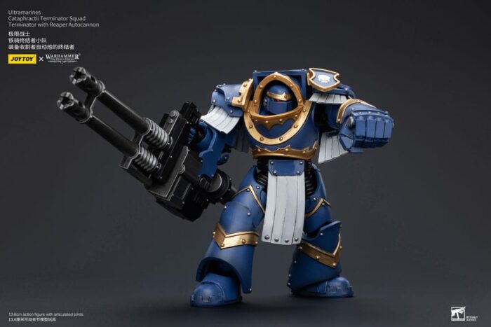 Ultramarines Cataphractii Terminator Squad Terminator with Reaper Autocannon - Warhammer - The Horus Heresy – Bild 8