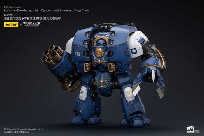 Ultramarines Leviathan Dreadnought with Cyclonic Melta Lance And Siege Claws - Warhammer - The Horus Heresy – Bild 8