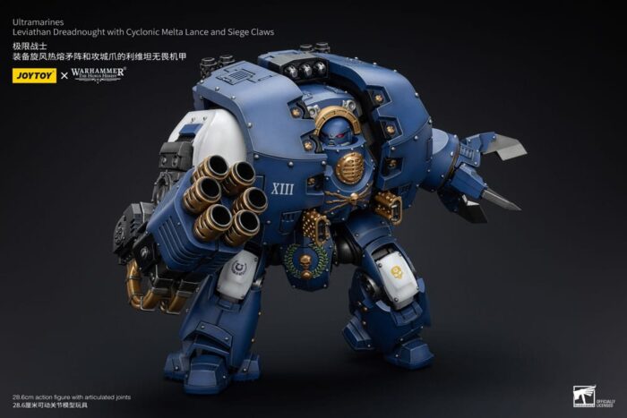 Ultramarines Leviathan Dreadnought with Cyclonic Melta Lance And Siege Claws - Warhammer - The Horus Heresy – Bild 12