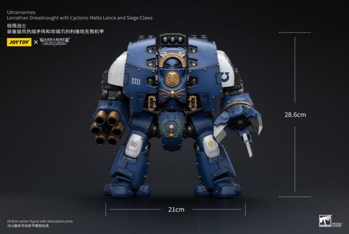 Ultramarines Leviathan Dreadnought with Cyclonic Melta Lance And Siege Claws - Warhammer - The Horus Heresy – Bild 16