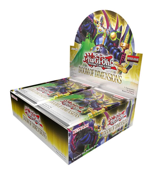 x_kona19237.jpg Doom of Dimensions - Yu-Gi-Oh! Sammelkarten - Booster Display (24 Stck.) - deutsch – Bild 1