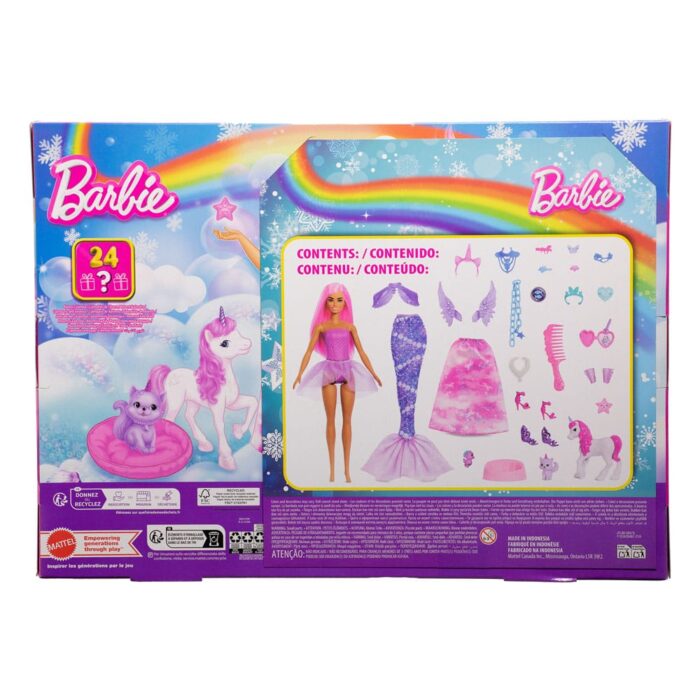 Barbie Adventskalender mit Puppe Fantasy – Bild 3