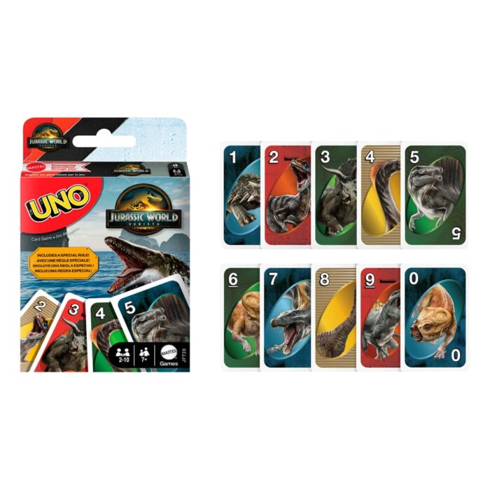 UNO Kartenspiel - Jurassic World: Die Wiedergeburt – Bild 4