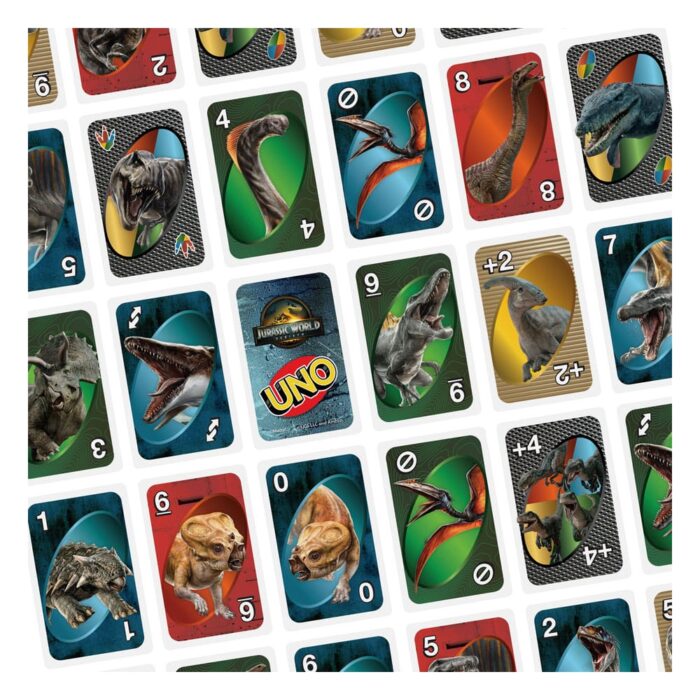 UNO Kartenspiel - Jurassic World: Die Wiedergeburt – Bild 9