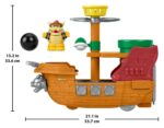 Little People Bowsers Luftschiff - My Mario - Spielset – Bild 9