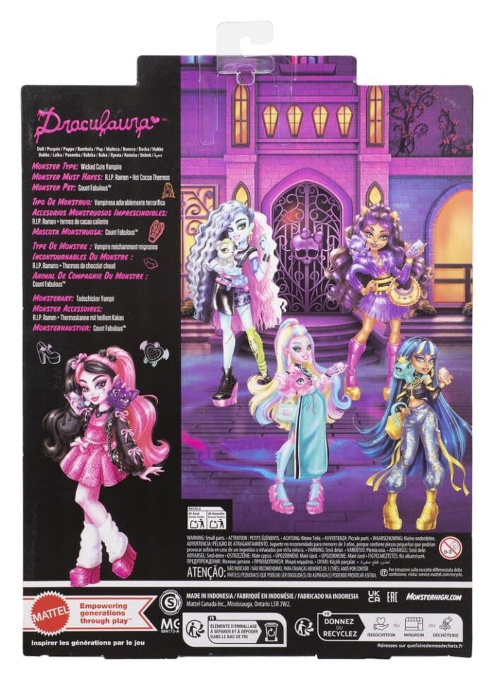 Draculaura - Monster High - Puppe – Bild 3