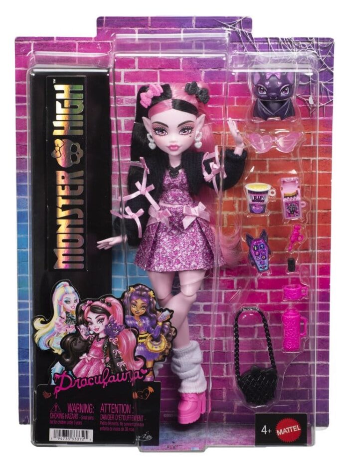 Draculaura - Monster High - Puppe – Bild 4