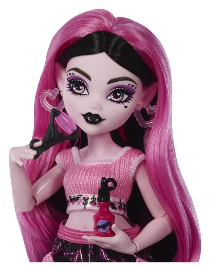 Draculaura - Monster High - Self-Scare Secrets Puppe – Bild 8