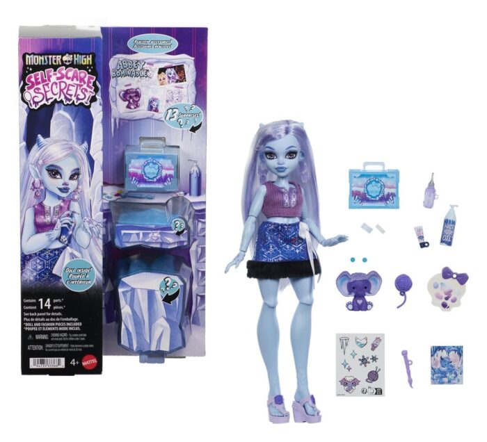 Abbey Bominable - Monster High - Self-Scare Secrets Puppe – Bild 4