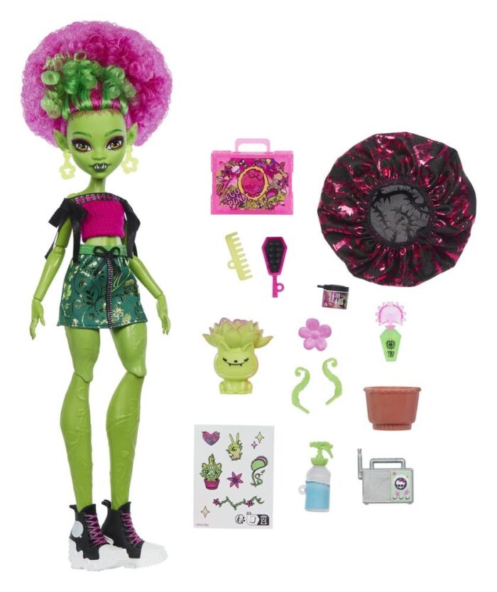 Venus McFlytrap - Monster High - Self-Scare Secrets Puppe – Bild 3