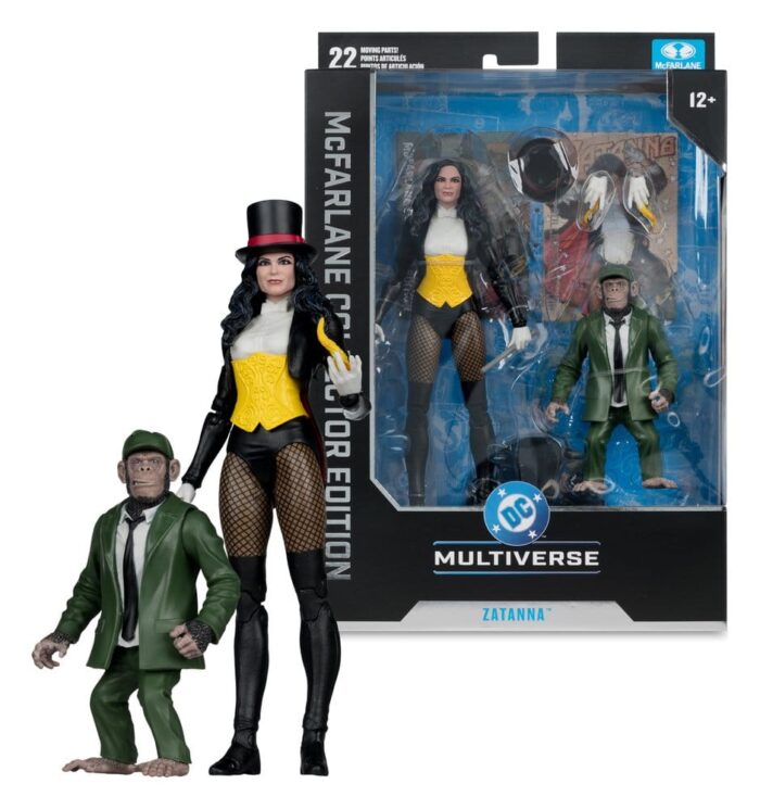 Zatanna with Detective Chimp - DC Multiverse - DC Classic - McFarlane Collector Edition #53 – Bild 6