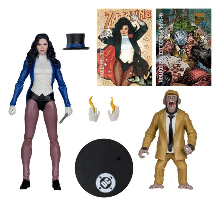 Zatanna with Detective Chimp - DC Multiverse - DC Classic - McFarlane Collector Edition #53 – Bild 13