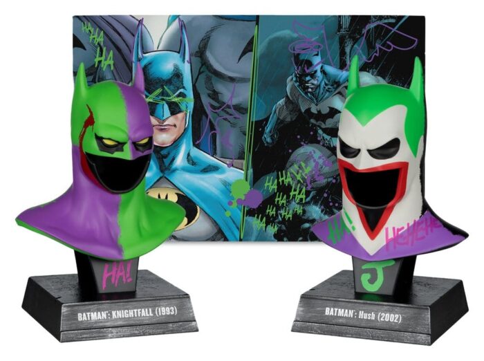 Batman Masken Hush & Knightfall (Jokerized) - DC Direct - Batman - Mini-Replik - 2-Pack - Gold Label – Bild 3